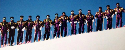 野辺山スキー場オープン年度のスタッフたち