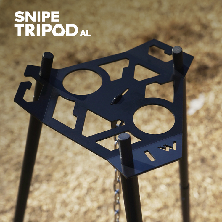 SNIPE TRIPOD AL 製品イメージ 天板部